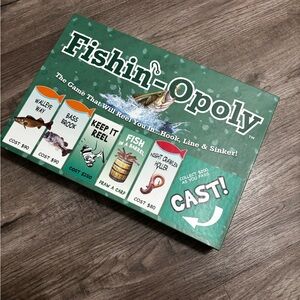 Fishin'-Opoly Board Game - NEW